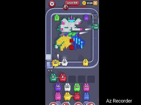 Pixel Flow Level 84 Walkthrough