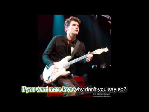 John Mayer Heartbreak Warfare (Lyrics)