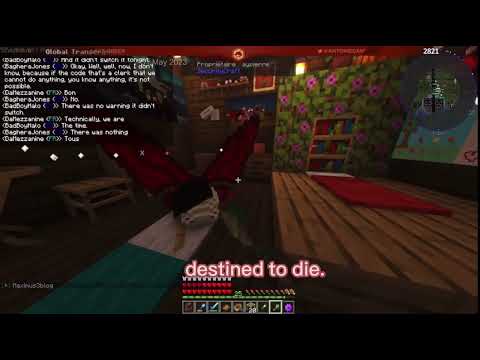 [#QSMP] Antoine talking to Pomme after she lost her first life