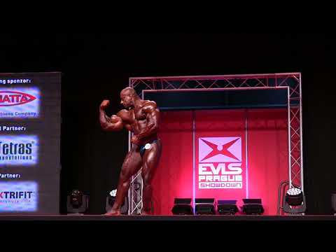 Dexter Jackson Posing @EVLs Prague Pro 2017