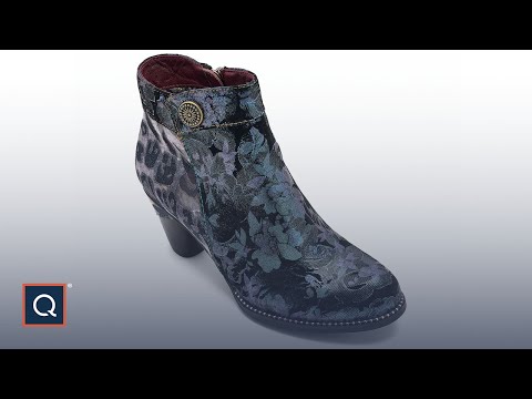 L'Artiste by Spring Step Leather Heeled Ankle Boots - Dessalynn | QVC