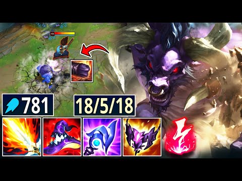 FULL AP ALISTAR MID DELETES YOUR HP BAR IN ONE COMBO (TOTAL ONE-SHOT) - League of Legends