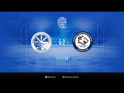 Gólösszefoglaló - EL 232 - Sport Club Csíkszereda - Budapest Jégkorong Akadémia HC 5-2 20250329