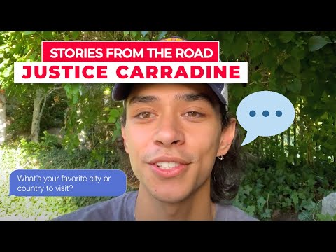 Justice Carradine on loving Canada, must pack items for tour & more | Stories From The Road