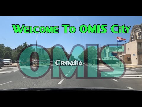 Omiš Croatia 🇭🇷 4K  Driving