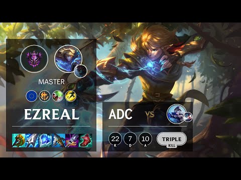 Ezreal ADC vs Ashe - EUW Master Patch 11.16