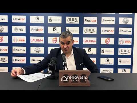 Iñaki Martín Press Conference // Flexicar Fuenlabrada VS Cloud.Gal Ourense Basketball