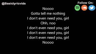 Landon Cube - Drive My Car (Lyrics)