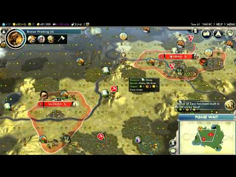 Lets play Civilization 5 Gods and Kings as Austria part 2