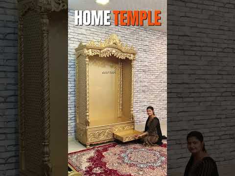 Big Wooden Temple Design - Factory Price Video