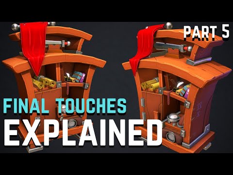 Full 3D Game Asset Workflow Explained - Presentation in Sketchfab [PART 5]