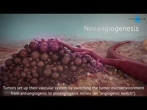 Tumor growth - 3D medical animation