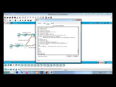 8.3.3.5 Packet Tracer   Configuring Basic OSPFv3 in a Single Area