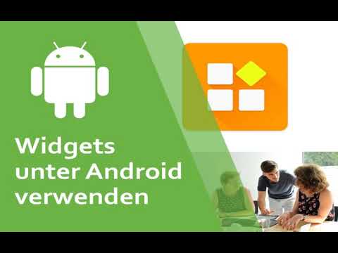 Widgets unter Android verwenden