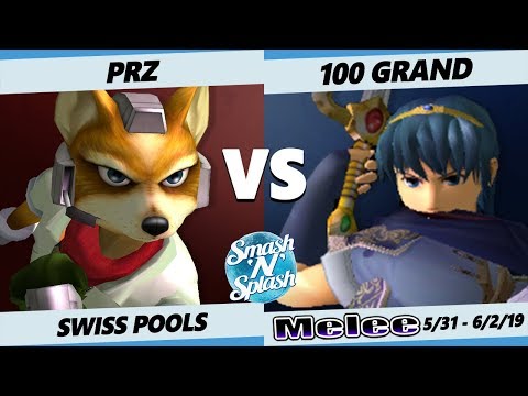 SNS5 SSBM - PRZ (Fox) Vs. 100 Grand (Marth) Smash Melee Tournament Pools
