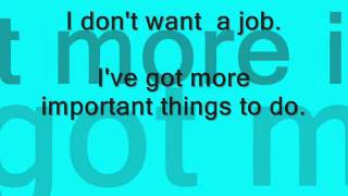 Something Corporate - I don&#39;t want a job