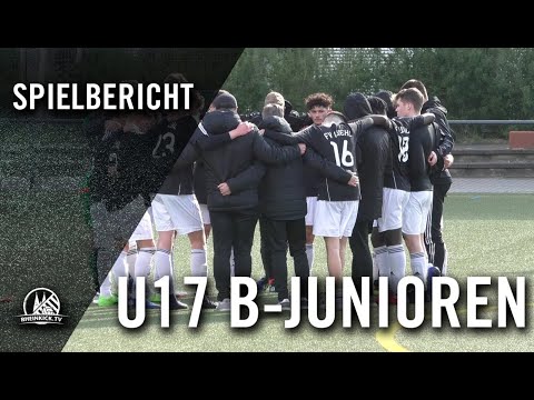 SV Deutz 05 U17 - FC Wiehl 2000 U17 (14. Spieltag, B-Junioren Mittelrheinliga)