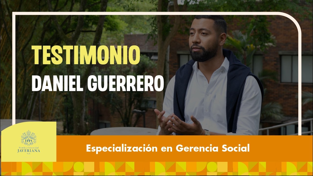 ¿Y si una visión integral de la realidad social fuera la clave para generar transformaciones profundas y sostenibles? 🌍✨Para Daniel Guerrero López, economista y negociador internacional, la Especialización en Gerencia Social le permitió ampliar su campo de acción, comprender las problemáticas sociales desde una mirada 360 y aplicar herramientas concretas en la toma de decisiones públicas y organizacionales.