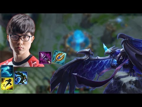 SKT T1 Faker Anivia | KR Challenger Solo Queue Patch 7.11