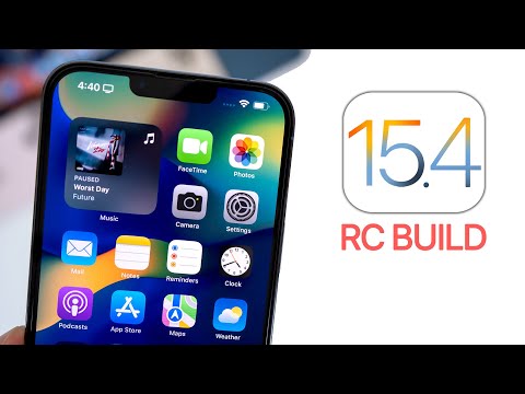 iOS 15.4 RC Released - What's New?