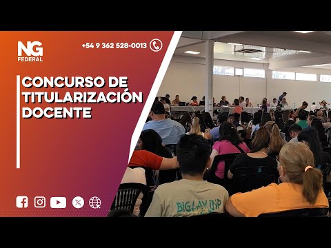 NGFEDERAL - CONCURSO DE TITULARIZACIÓN DOCENTE - CHACO
