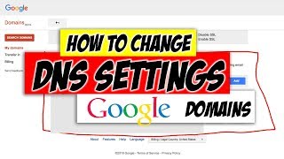 How Do I Change the DNS Settings in Google Domains?