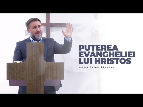 Puterea Evangheliei lui Hristos - pastor Remus Răducan | 26 octombrie 2025