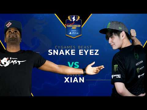 SFV: CYG BST | Snake Eyez vs RZR | Xian - Capcom Cup 2017 - CPT2017