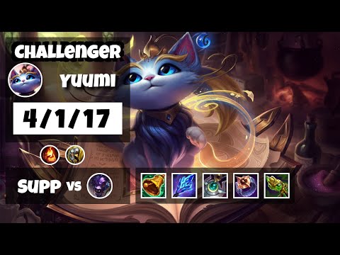 Yuumi vs Alistar BR Challenger SUPPORT (4/1/17) - v11.6