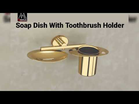 Soap Dish With Toothbrush Holder