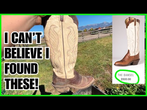 Every Equestrians dream! ~ I found $500 Boots at this tack sale!