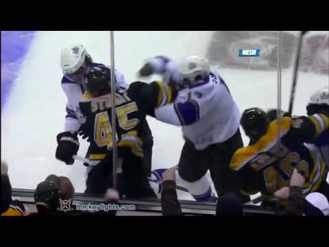 Wayne Simmonds vs Mark Stuart Jan 30, 2010