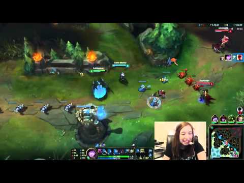 Morgana Outplays Lee Sin Tower Dive (League of Legends)