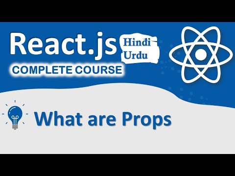 What are Props in React js | React Complete Training