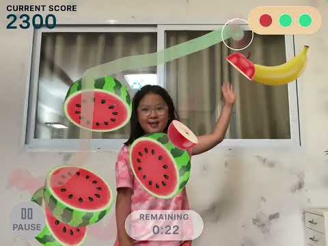Fruit Slash - AI Motion Game