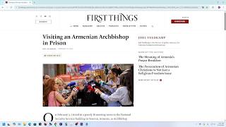 Հայաստանը վերջին երկիրն էր, որտեղ կարելի էր պատկերացնել բանտարկված արքեպիսկոպոս․ Ջոել Վելդքամփ