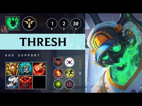 Thresh Support vs Malphite - KR Grandmaster Patch 25.17