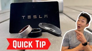 How to setup and Lock and Unlock your TESLA (Key Card, Phone, Key Fob, and CNICK Key Ring)