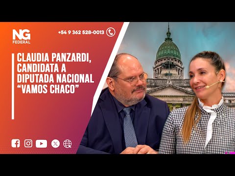 CLAUDIA PANZARDI, CANDIDATA A DIPUTADA NACIONAL “VAMOS CHACO”
