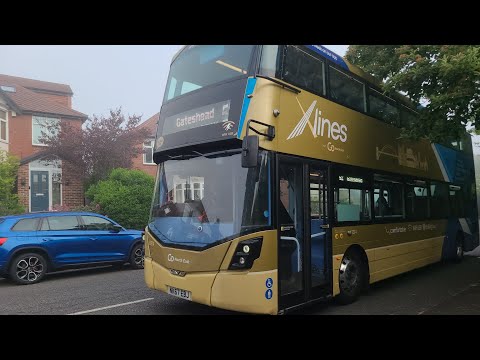 *VERY RARE ON THE 52* East Gateshead Orbit 52 - Go North East 6314 - NK67 EBJ