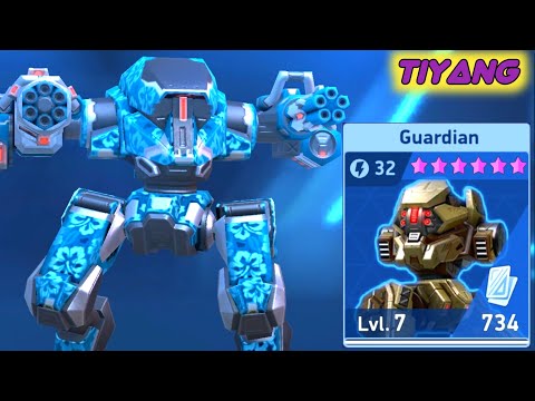 Guardian and Minigun: An Ultimate Unstoppable Combo Gameplay In Mech Arena