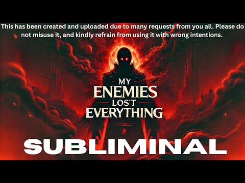 My Enemies Lost Everything | 𝐬𝐮𝐛𝐥𝐢𝐦𝐢𝐧𝐚𝐥 𝐞𝐱𝐩𝐞𝐫𝐢𝐦𝐞𝐧𝐭 [READ DESCRIPTION] 👁️⃤