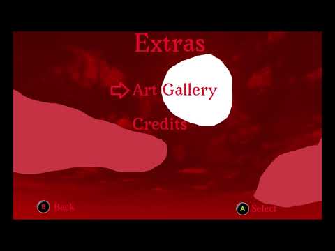 Monster House Rewritten and Retold Video Game Menu