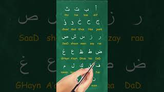 Practice The Arabic Alphabets with Me!