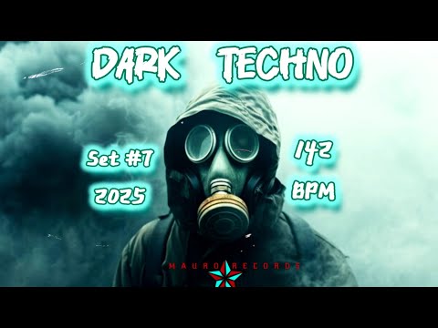 Dark techno set #7 birthday party 2025 142 bpm | Mauro temple | Mauro records