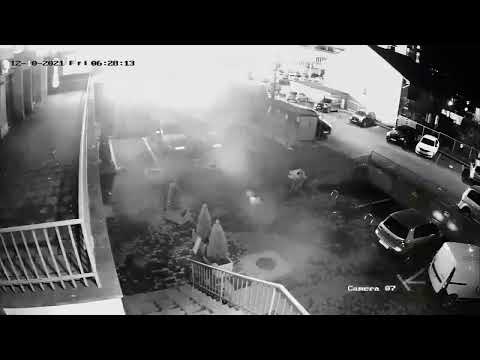 Explozie Cluj strada Dunarii!