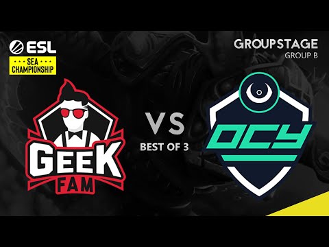 Geek Fam vs Oracle.Youth Game 1 (BO3) | ESL SEA Championships