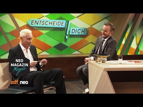 Entscheide dich! mit Farin Urlaub | #n NEO MAGAZIN ROYALE mit Jan Böhmermann - ZDFneo