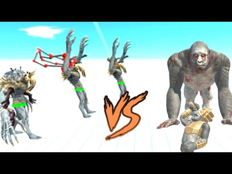 SCOURGE BROTHERS MUTANT VS X3 PRIMATES - ANIMAL REVOLT BATTLE SIMULATOR