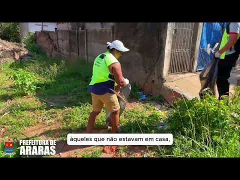 MULTIRÃO DA DENGUE EM ARARAS SP - 28/10/2025